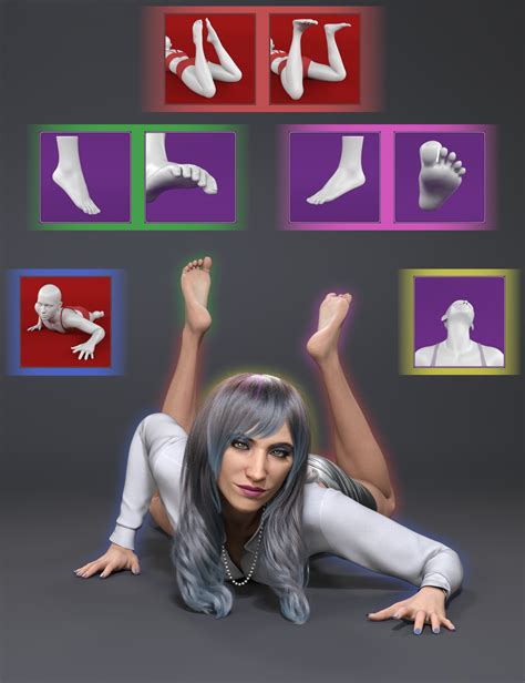 NG Build Your Own Lying Prone Poses For Genesis 9 Daz 3D