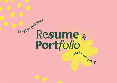 Resume And Portfolio 2021 Behance