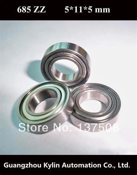 Best Price 10 Pcs 685ZZ ABEC 5 Deep Groove Ball Bearing Bearing Steel