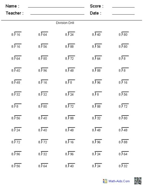 Math Patterns Math Aids