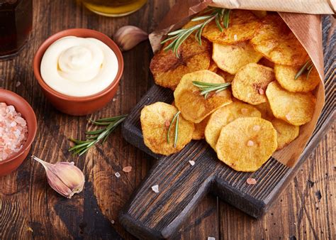 Receita De Batatas Chips No Micro Ondas