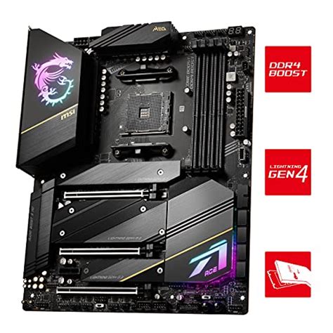 Msi Meg X S Ace Max Placa Base Para Juegos Atx Amd Socket