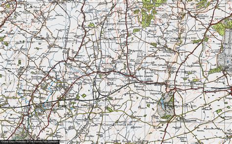 Historic Ordnance Survey Map of Yate, 1919 - Francis Frith