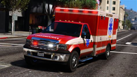 Improved Brute Sadler Ambulances Add On Replace Template GTA5