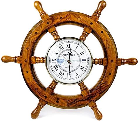 Nagina International Nautical Handcrafted Wooden Premium Wall Decor