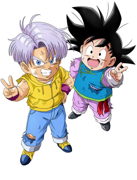 Kid Trunks Goten Dokkan Battle By Maxiuchiha22 On Deviantart