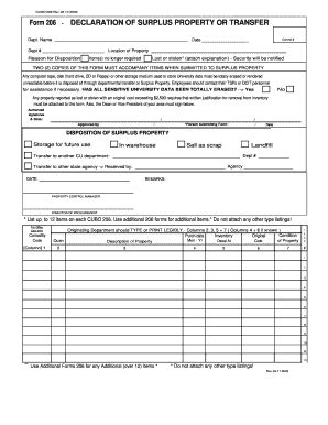 Fillable Online Clemson Surplus Property Or Transfer Form Clemson