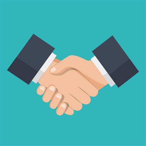 Handshake of business partners,Handshake icon 625919 Vector Art at Vecteezy