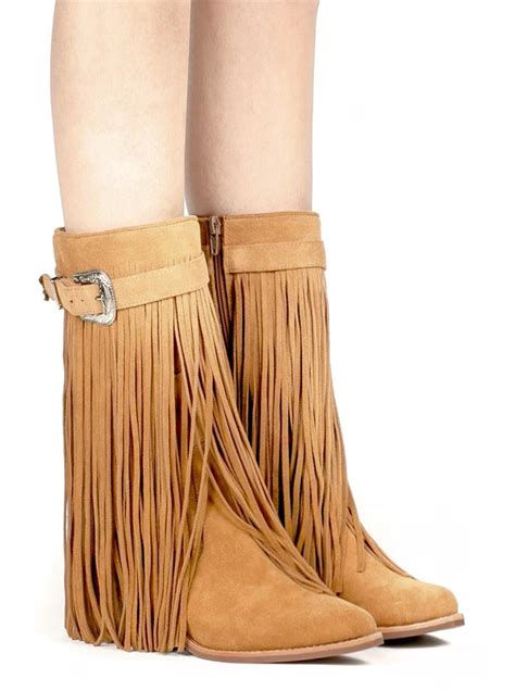 Online Get Cheap Fringe Moccasin Boots Alibaba Group