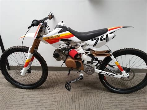 Bizarre Moped Dirtbike By Specialized Crosspost From Rbicycling