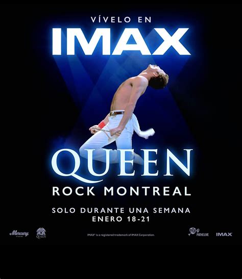 Queen Rock Montreal Llegar A La Sala Imax De Cinemark Mallplaza Vespucio