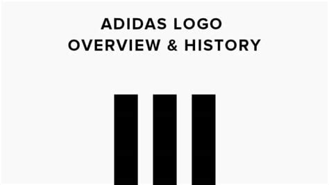 Adidas Logo Overview & History | TURBOLOGO blog