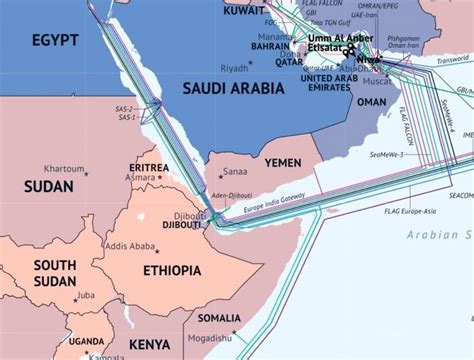 Les Houthis Menacent De D Truire Les C Bles Fibres Optiques Reliant L