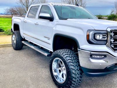 Gmc Sierra With X Moto Metal Mo And Nitto X On