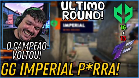 O Campe O Voltou Ultimo Round Imperial Vs Z Youtube