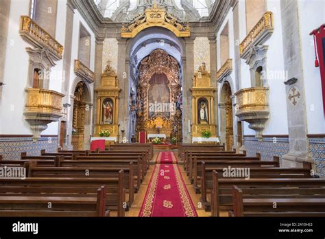 Igreja De S O Nicolau Church Of St Nicholas Porto Portugal Stock Photo