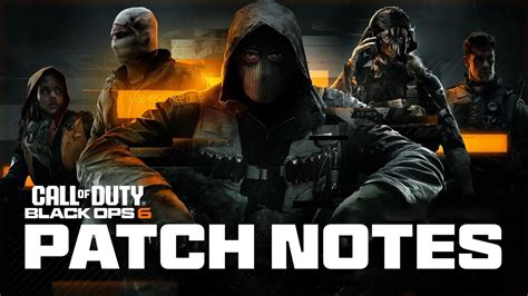 CoD Black Ops 6 Patch Patch Notes Alle Wichtigen Updates Im