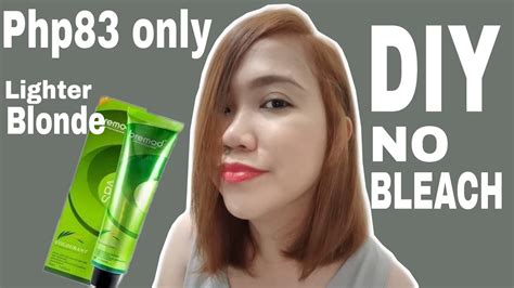 Diy Hair Color No Bleach I Bremod Lighter Blonde Youtube