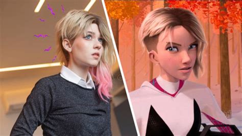 Spider Gwen está lista para volver a clases con este cosplay casual