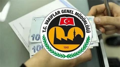 Vakıflar genel müdürlüğü 2023 2024 burs sonuçları açıklandı İşte detaylar