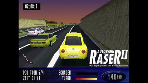 Autobahn Raser Ii Ps1 Gameplay Youtube