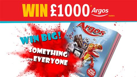 Win Of Argos Vouchers Pick My Postcode