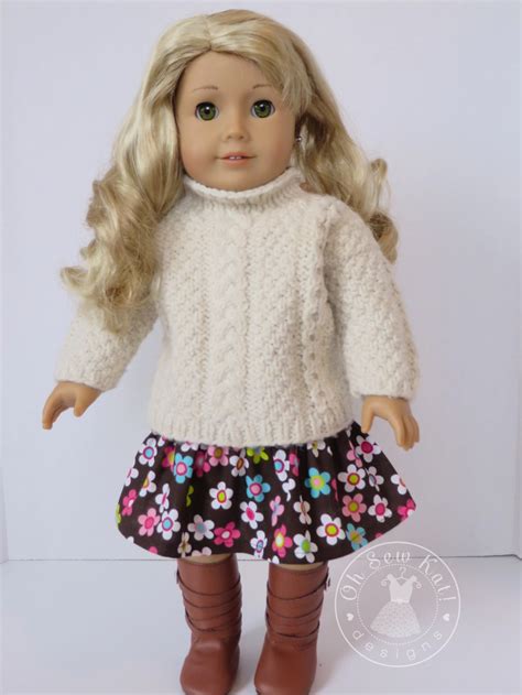 Free 18 Inch Doll Skirt Pattern Four Seasons Skirt Festive And Warm