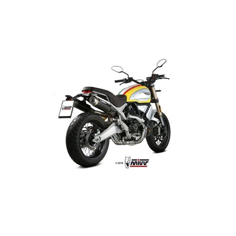 Silencieux MIVV GP Pro Carbone Embout Inox Ducati Scrambler 1100 18 20