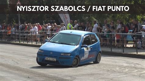 Nyisztor Szabolcs Fiat Punto B Zis Bau Szlalom Verseny Koml