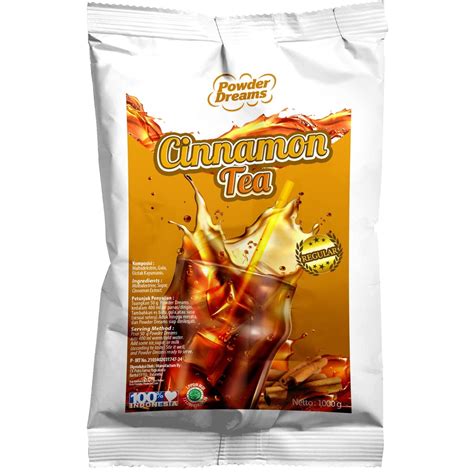 Jual Bubuk Minuman Tea Teh Series Varian Reguler Gr Powder