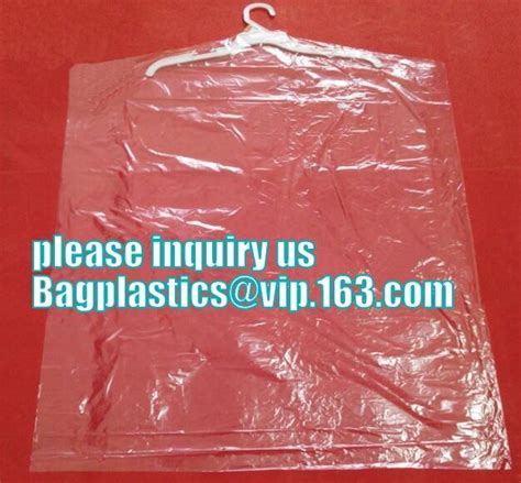 Wholesale Clear Plastic Dry Cleaning Poly Garment Bags For Packing Clothes Storage On Rolldry