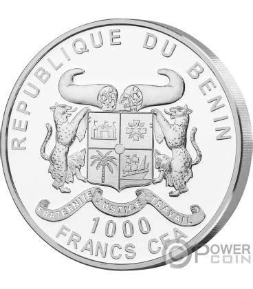 Water Source Of Life Oz Monnaie Argent Francs Benin