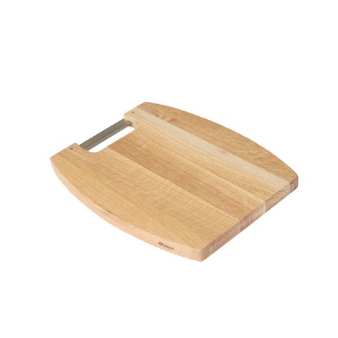 White Oak Cutting board with inox handle | Nam Hoa Corporation