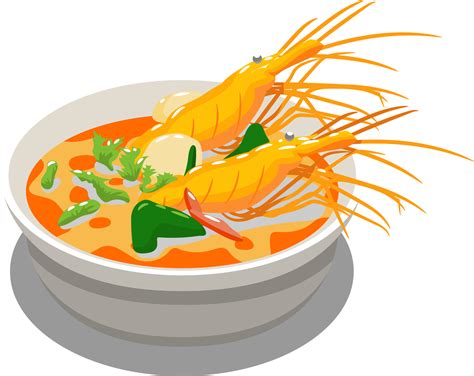 Tom Yum Goong Png Graphic Clipart Design 19955073 Png