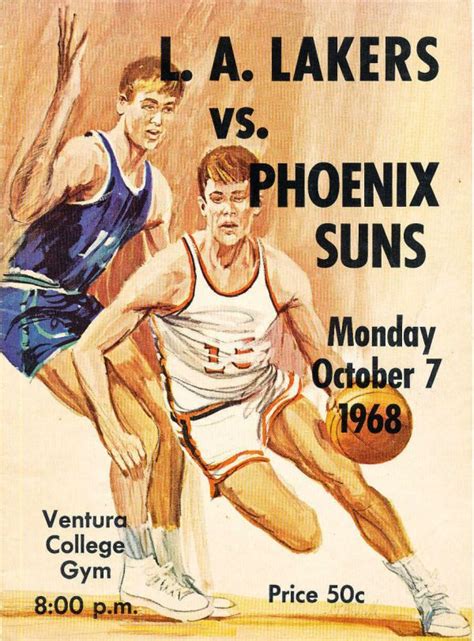 Los Angeles Lakers vs. Phoenix Suns (October 7, 1968) - SportsPaper Wiki