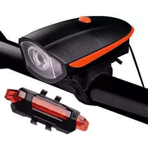 Ontrack Usb Rechargeable Cycle Horn Led Light With Usb Rechargeable