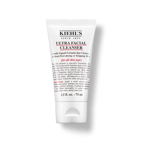 Ultra Facial Cleanser Gentle Facial Cleanser Kiehls