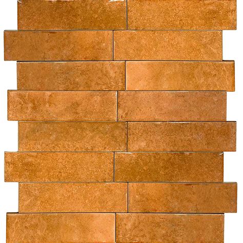 CERAMICA PARA PARED DE 7 5x25 REVESTIMIENTO TIPO BRICK BRILLO SERIE