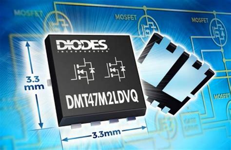 40v Dual Mosfet With Low Drain Source Resistance In Compact 33mm X 3