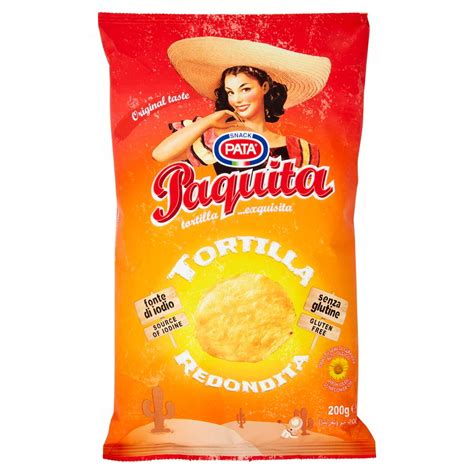 PAQUITA TORTILLA REDONDITA PATA GR 200 Tigros