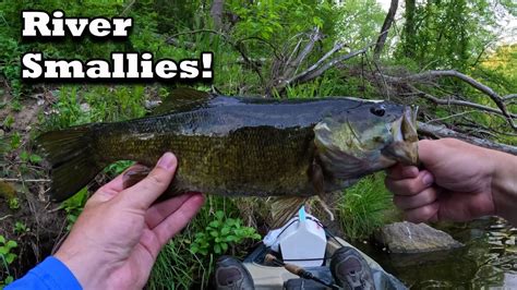 Pigeon River Kayak Bass Fishing For Smallmouth Bass Youtube