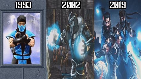 All Sub Zero Endings Evolution 1992 2019 Mk1 Mk11 Youtube