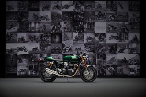 Derni Re Chance D Acqu Rir Le Caf Racer Triumph Thruxton Final Edition