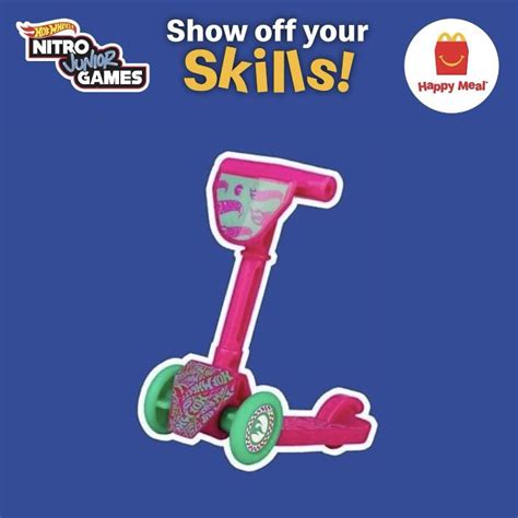 McDonald S Happy Meal Hot Wheels Nitro Junior Games SCOOTER B SCOOTER B August 2024 Hobbies