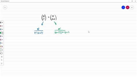 Solved Prove That N R N N R For Any Whole Numbers N And R Assume R ≤n