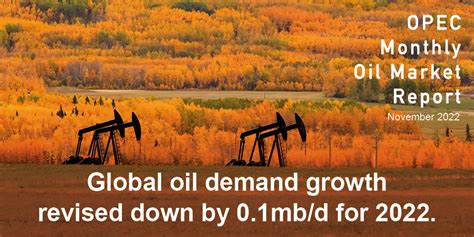 Opec On Twitter For World Oil Demand Growth Forecast Is Revised