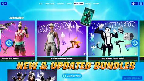 All New Updated Bundles Locker Bundles Item Shop Preview Fortnite