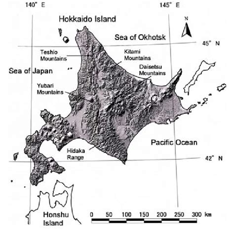 Hokkaido Island Japan Download Scientific Diagram