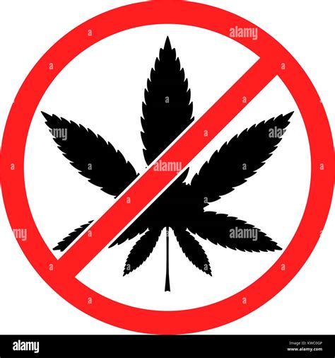 No Fumar Marihuana Im Genes Vectoriales De Stock Alamy