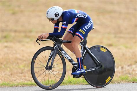 Contre La Montre Raud Championne De France Dans Une Touffeur